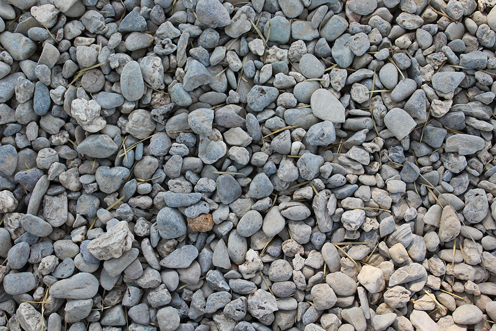 3/4-Inch Washed Grey Gravel