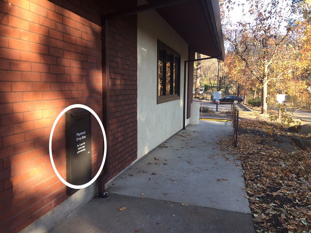 Walk-Up Drop Box Location