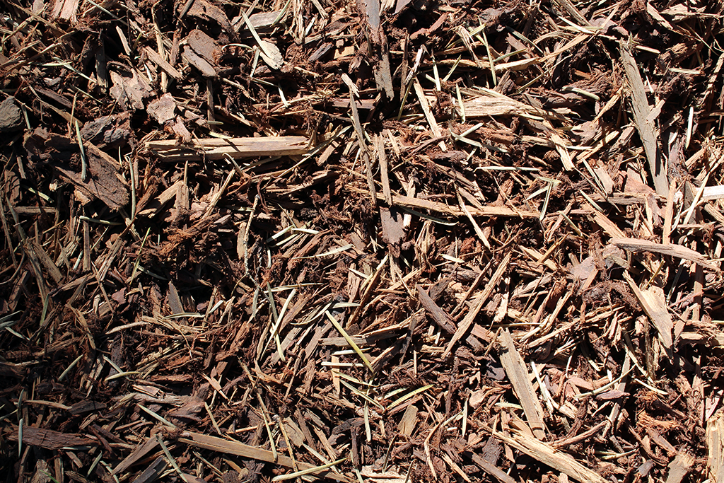 Redwood mulch (Walk-on Bark)